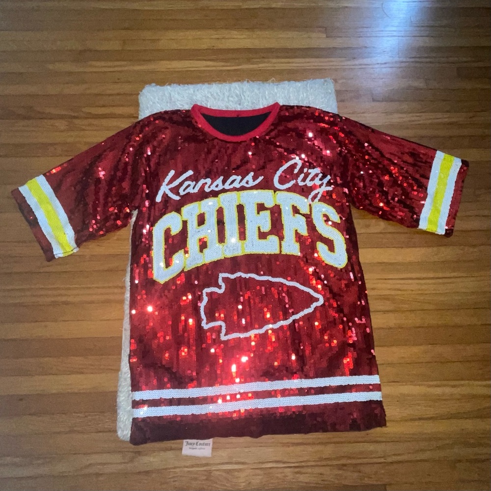 NFL Kansas City Chiefs Sequin Shirt